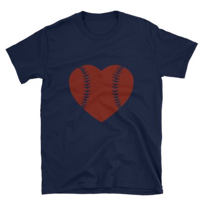 baseball love Short-Sleeve Unisex T-Shirt