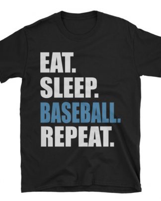 eat sleep baseball Short-Sleeve Unisex T-Shirt