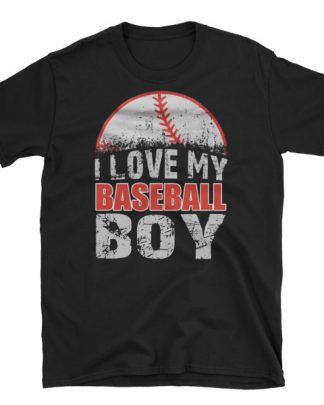 i live my baseball boy Short-Sleeve Unisex T-Shirt