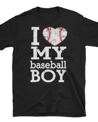 i live my baseball boy Short-Sleeve Unisex T-Shirt