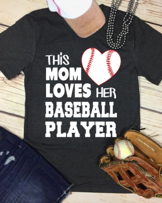 this mom love her baseball player
