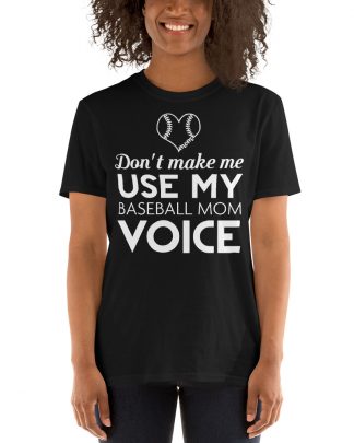 BASEBALL VOICE MOM Short-Sleeve Unisex T-Shirt