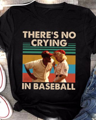 there’s no crying in baseball Short-Sleeve Unisex T-Shirt