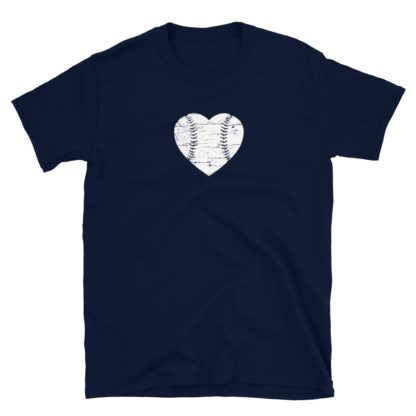 love heart baseball shirts Short-Sleeve Unisex T-Shirt