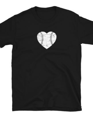 love heart baseball shirts Short-Sleeve Unisex T-Shirt