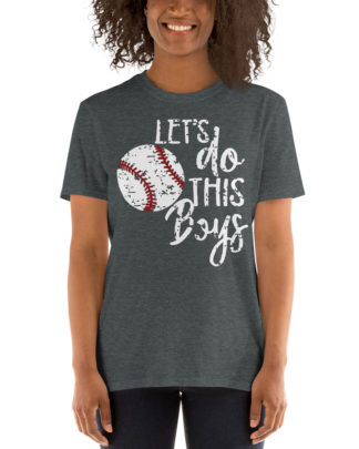 i love my baseball boy Short-Sleeve Unisex T-Shirt