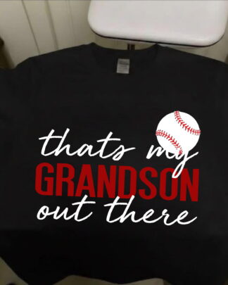 baseball that's my grandson out there Short-Sleeve Unisex T-Shirt