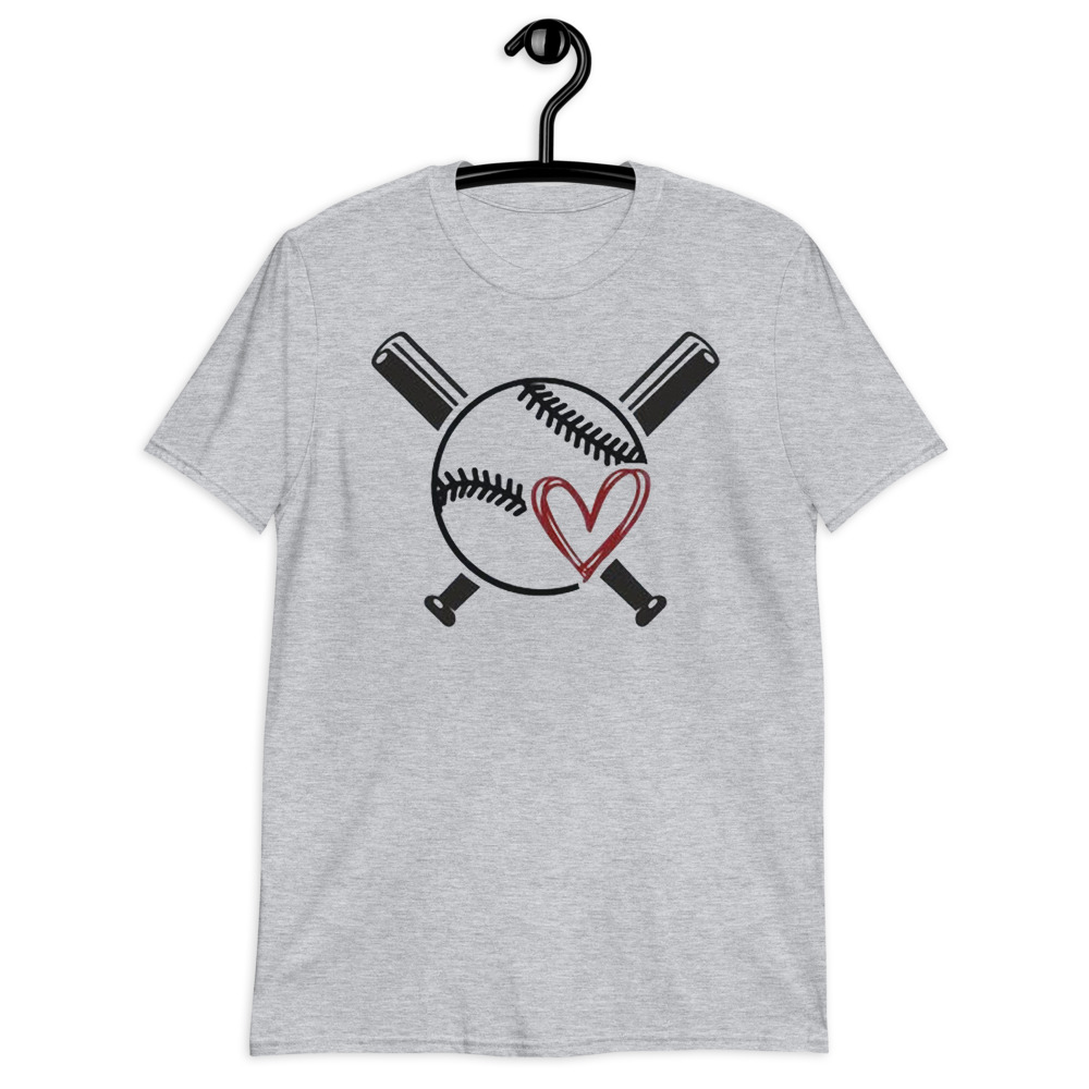 love baseball Short-Sleeve Unisex T-Shirt love baseball Short-Sleeve Unisex T-Shirt