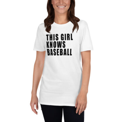 this girl knows baseball Short-Sleeve Unisex T-Shirt