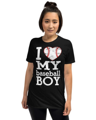 i love my baller baseball Short-Sleeve Unisex T-Shirt