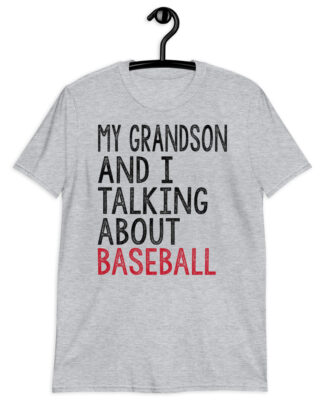 baseball thats my grandson out there Short-Sleeve Unisex T-Shirt