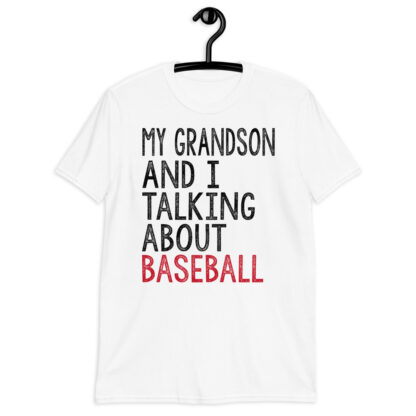 my grandson and i talking about baseball Short-Sleeve Unisex T-Shirt