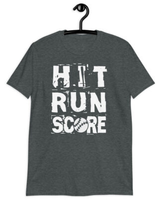 baseball-hut-run-score Short-Sleeve Unisex T-Shirt
