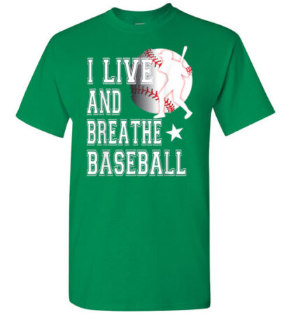 i live and breathe baseball unisex Gildan Short-Sleeve T-Shirt