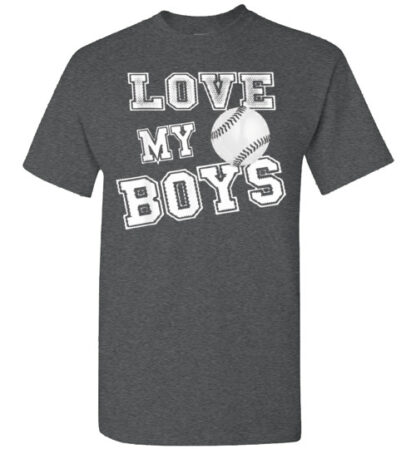 baseball love my boys Gildan Short-Sleeve T-Shirt