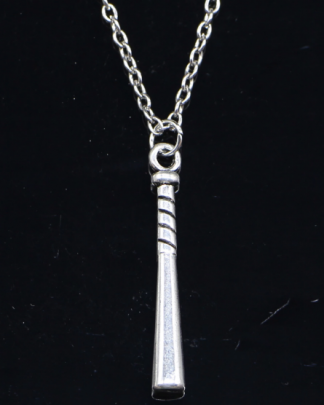 New Fashion Necklace 35x5mm baseball bat club Pendants Short Long Women Men Colar Gift Jewelry Choker