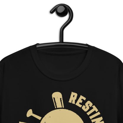 baseball shirt resting pitch face Short-Sleeve Unisex T-Shirt