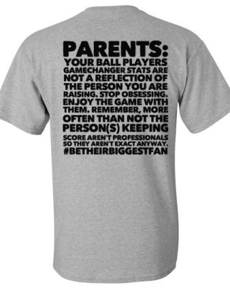baseball parents shirt