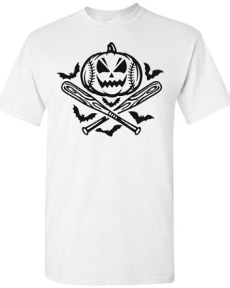 baseball halloween baseball pumpkin  baseball halloween shirt design
