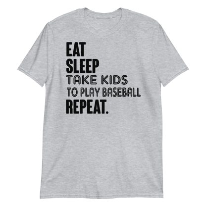 take kids to play baseball Short-Sleeve Unisex T-Shirt