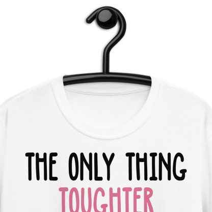 THE ONLY THING TOUGHTER THAN A BASEBALL PLAYER IS HIS MOM Short-Sleeve Unisex T-Shirt