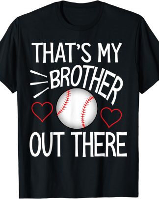 Baseball sister Shirt Cute Baseball Gift for sisters T-Shirt