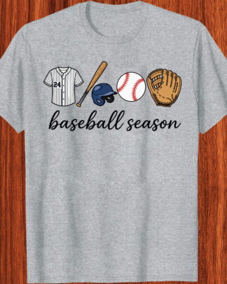 Baseball Season Shirt, Baseball Tee, Sweatshirt & Hoodie, Long Sleeve Baseball Shirt